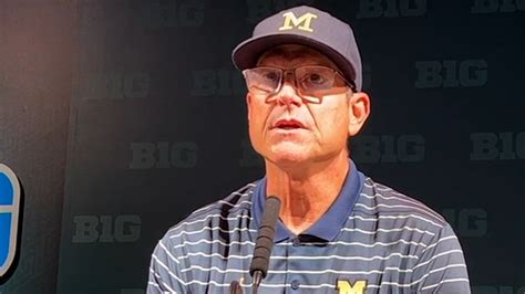 Jim Harbaugh Notes Michigans Focus After Win Over Michigan State