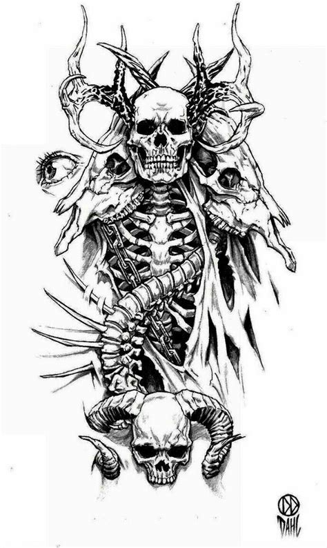 pin by jonathan neal on tattoo dark art tattoo tattoo design drawings skull art