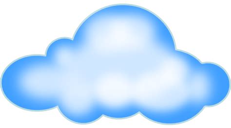Cloud Clip Art Vector Clip Art Online Royalty Free And Public Domain