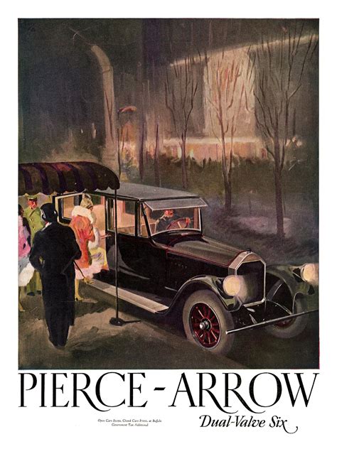 Pierce Arrow Advertising Campaign 19251926 Blog