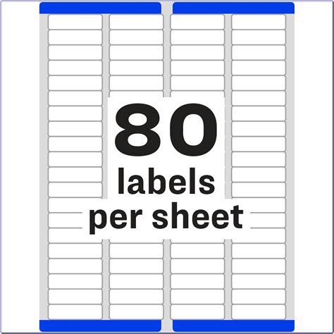 Avery Labels 5160 Free Template