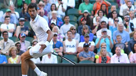 Wimbledon 2019 Novak Djokovic Scheitert Mit Dem Tweener Wimbledon