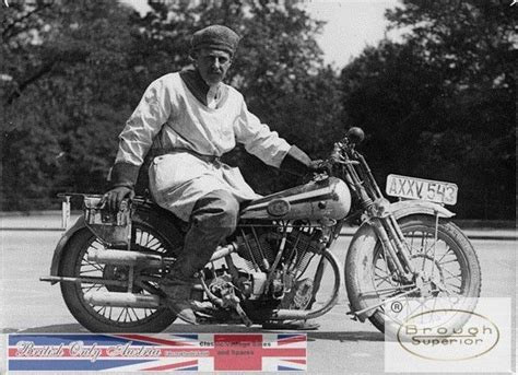 Brough Superior Racing Motorcycles Vintage Motorcycle