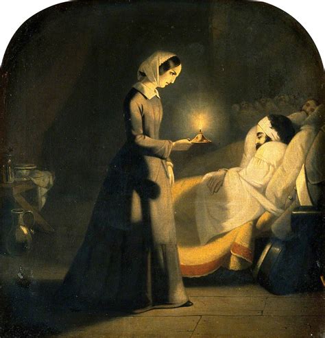 Florence Nightingale As The Lady With The Lamp Art Uk