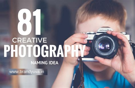 81 Creative Photography Business Names Idea