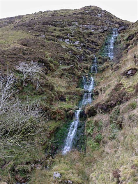 Photographs Of The Caerfanell Waterfalls Powys Wales Torpantau Falls