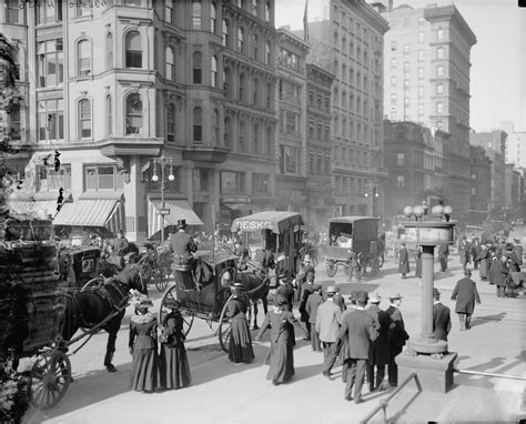 Old New York In Photos 78 Fifth Avenue And 42nd Street 1903