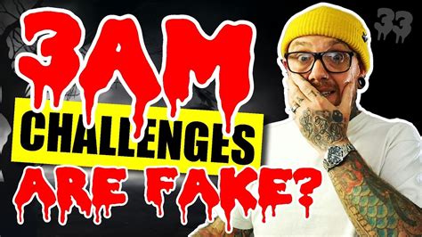 3am Challenges Are They Real No Theyre Not Youtube