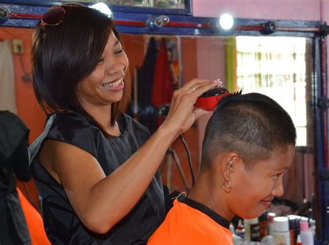 buzzed by barberette womens haircuts filipino women barber shop