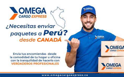 ¿necesitas Enviar Paquetes A Perú Omega Cargo Express