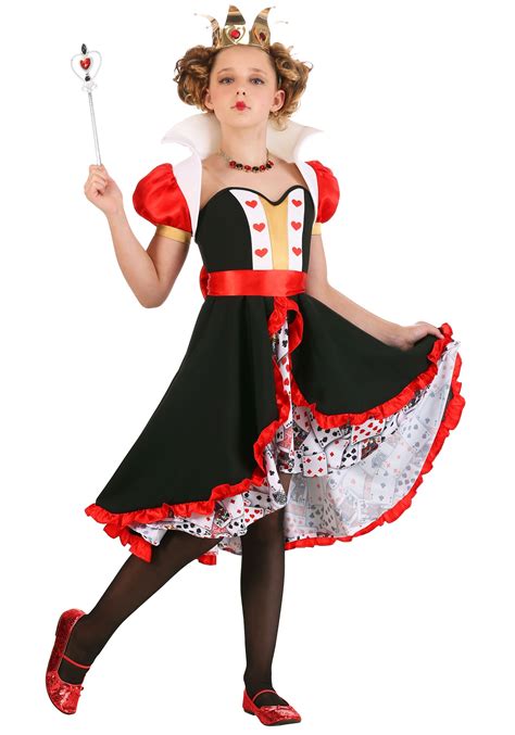 Deluxe Alice In Wonderland Queen Of Hearts Womens Costume