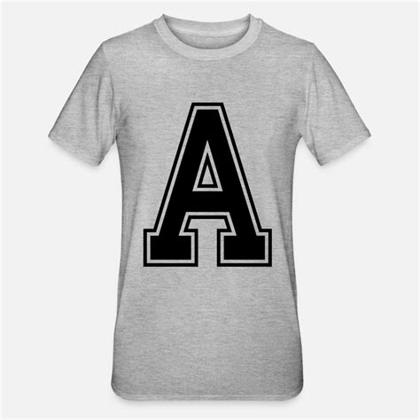 Shop Letters Of The Alphabet T Shirts Online Spreadshirt