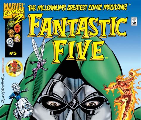 Fantastic Five 1999 5 Comic Issues Marvel