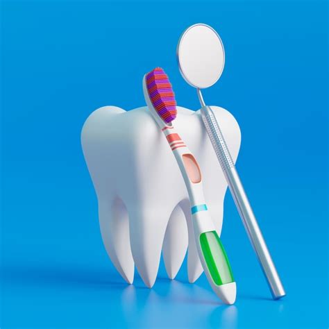 Concepto De Higiene Dental Con Diente Foto Gratis
