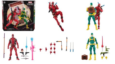 Sdcc Marvel Legends Deadpool And Hydra Bob Exclusive Deluxe 2 Pack Reveal Is It Really A Deluxe