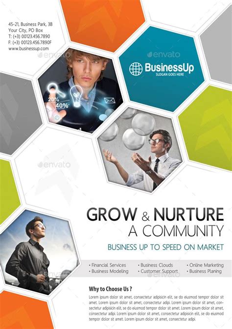 3 In 1 Corporate Business Poster Bundle Business Poster Business