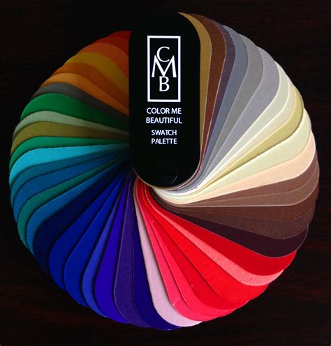 New Color Me Beautiful Seasonal Swatch Fans For Springs Color Me