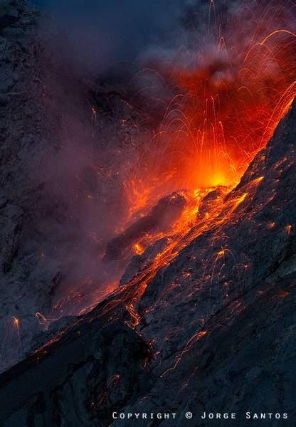 photo of the day by jorge strombolian activity from the crater of batu tara volcano