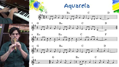 Aquarela Na Flauta Doce