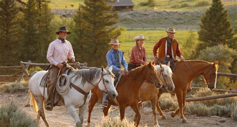 Bitterroot Ranch Wyoming Dude Ranch Offering Outstanding Horseback Riding