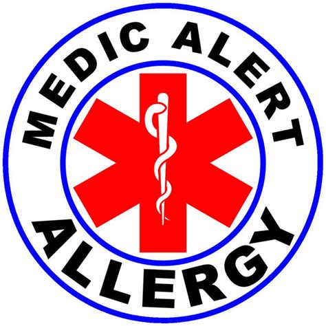 Circle Alert Medic Alert Allergy Temp Alert Id