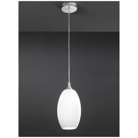 Franklite Modern 1 Light Chrome Ceiling Pendant