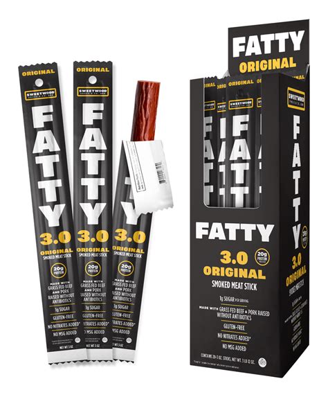Fatty 3 Oz Beef Sticks Best Beef Sticks Sweetwood Smoke And Co