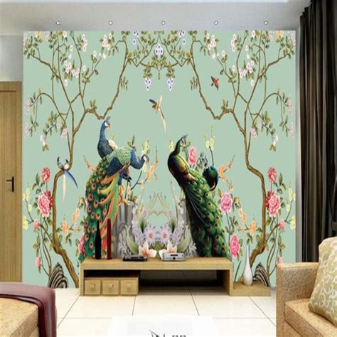 Beibehang Custom Large Mural Wallpaper European Floral