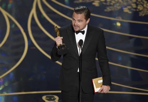 Leonardo Dicaprio Wins Oscar For Best Actor For ‘the Revenant