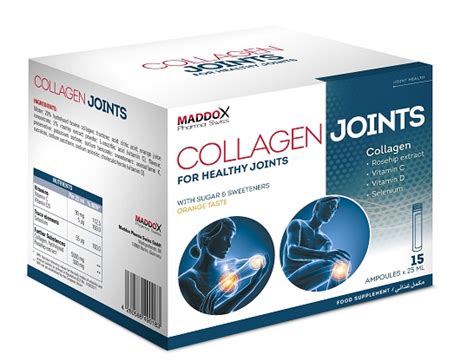 Buying guide for best collagen supplements for men. COLLAGEN JOINTS | Maddox Pharma Swiss