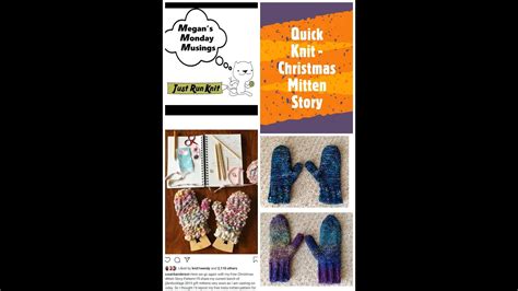 Quick Knits - Christmas Mitten Story - YouTube