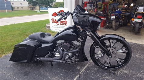 Blacked out road glide camtech custom baggers. BLACK OUT STRETCHED - 2016 STREET GLIDE SPECIAL ...