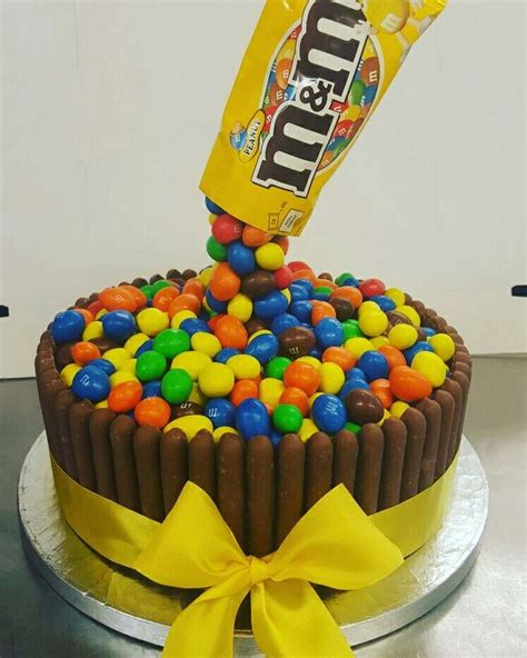 Mandm Cake Pouring Mandm Nestle Cakes Themed Chocolate Colours