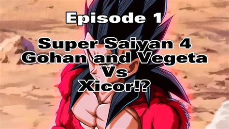 Dragon Ball Af Episode 1 Super Saiyan 4 Gohan And Vegeta Vs Xicor