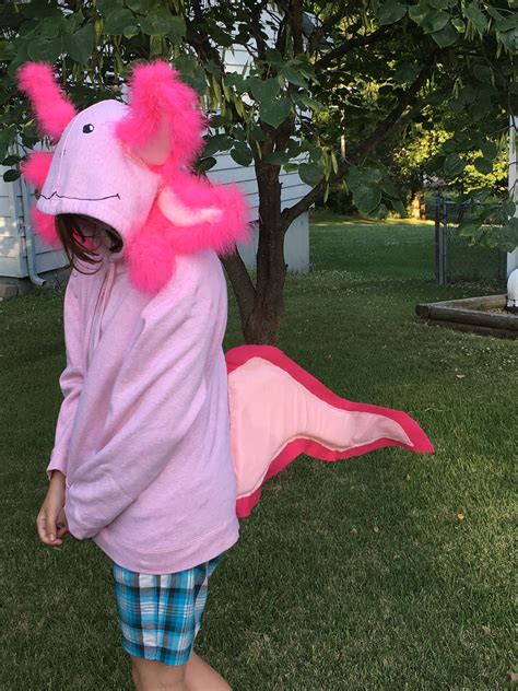 Pin By Heather Jean On Axolotl Cosplaycostume Diy Costumes Axolotl