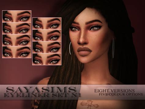 Eyeliner Set N1 The Sims 4 Catalog