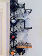 Photos of 8 Bottle Wall Mounted Wine Rack