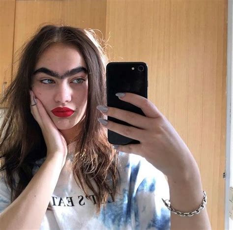 Woman Who Became Model After Growing Unibrow Says Men Wont Stop