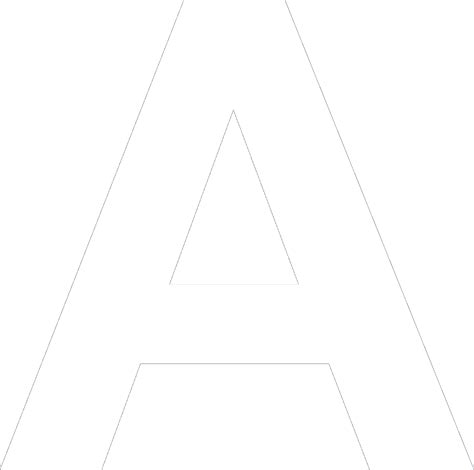 Download Transparent White Letter A Png White Letter A No Background