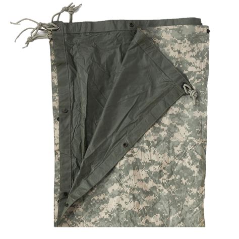 Gi Army Reversible Field Tarp— Used Mcguire Army Navy