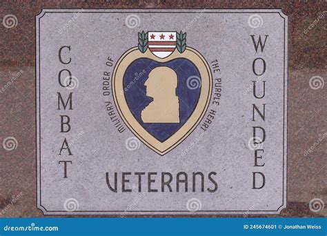 Purple Heart Memorial. the Purple Heart is a US Military Decoration