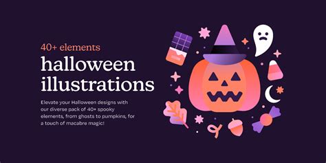 Spooky Halloween Illustration System Figma