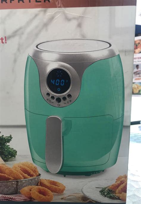 The copper chef airfryer uses a whirlwind of turbo cyclonic air instead of butter or oil to . Copper Chef Air Fryer 2Qt Teal for Sale in GLMN HOT SPGS ...
