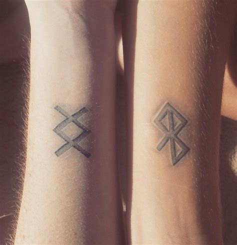 Adorable Runes ♡ Rune Tattoo Viking Rune Tattoo Elder Futhark Tattoo