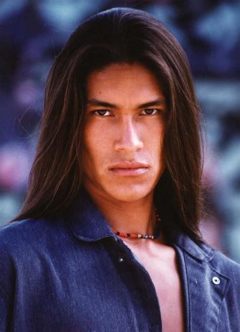 Rick Mora Native Male Model Groupie Love Native American Models