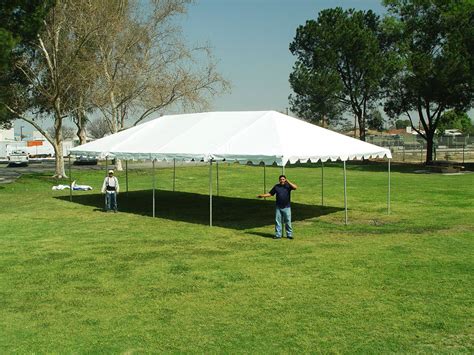20x40 White Frame Tent