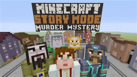 Murder Mystery Minecraft Story Mode 1 Youtube