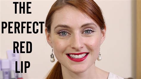 get perfect red lips youtube