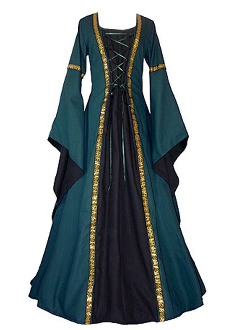 Womens Medieval Period Dress And Gown Costumes Deluxe Theatrical Quality Adult Costumes