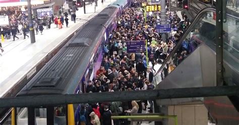 Huge Delays At Leeds Train Station After Train Splits Into Two And